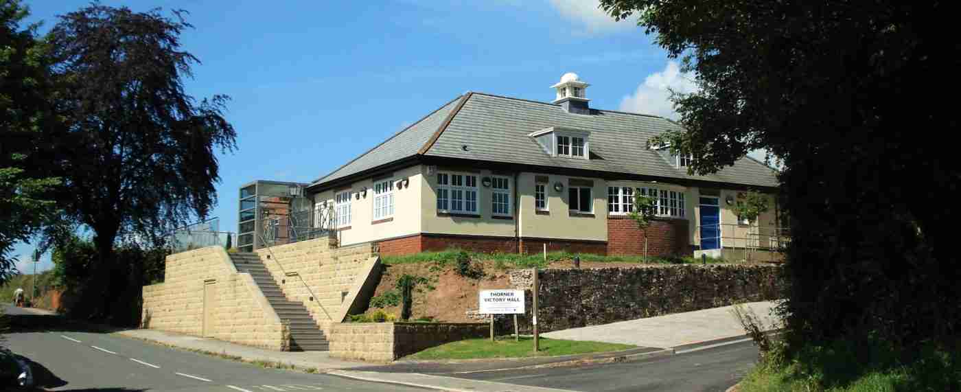 Thorner Victory Hall wedding venue near BB Wedding Cars