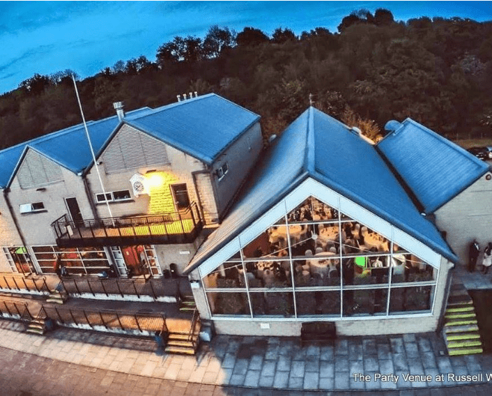 The Party Venue And Russell Way wedding venue near BB Wedding Cars