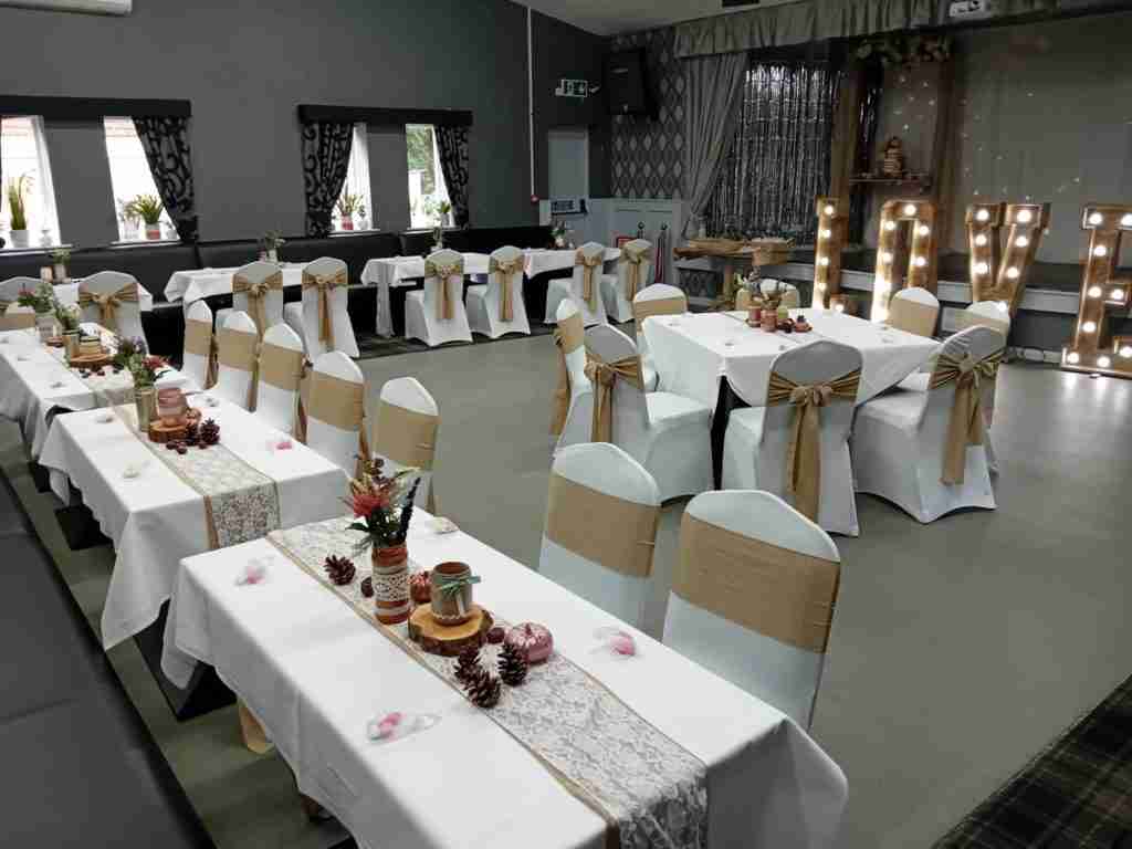 Byram Park Social Club wedding venue near BB Wedding Cars