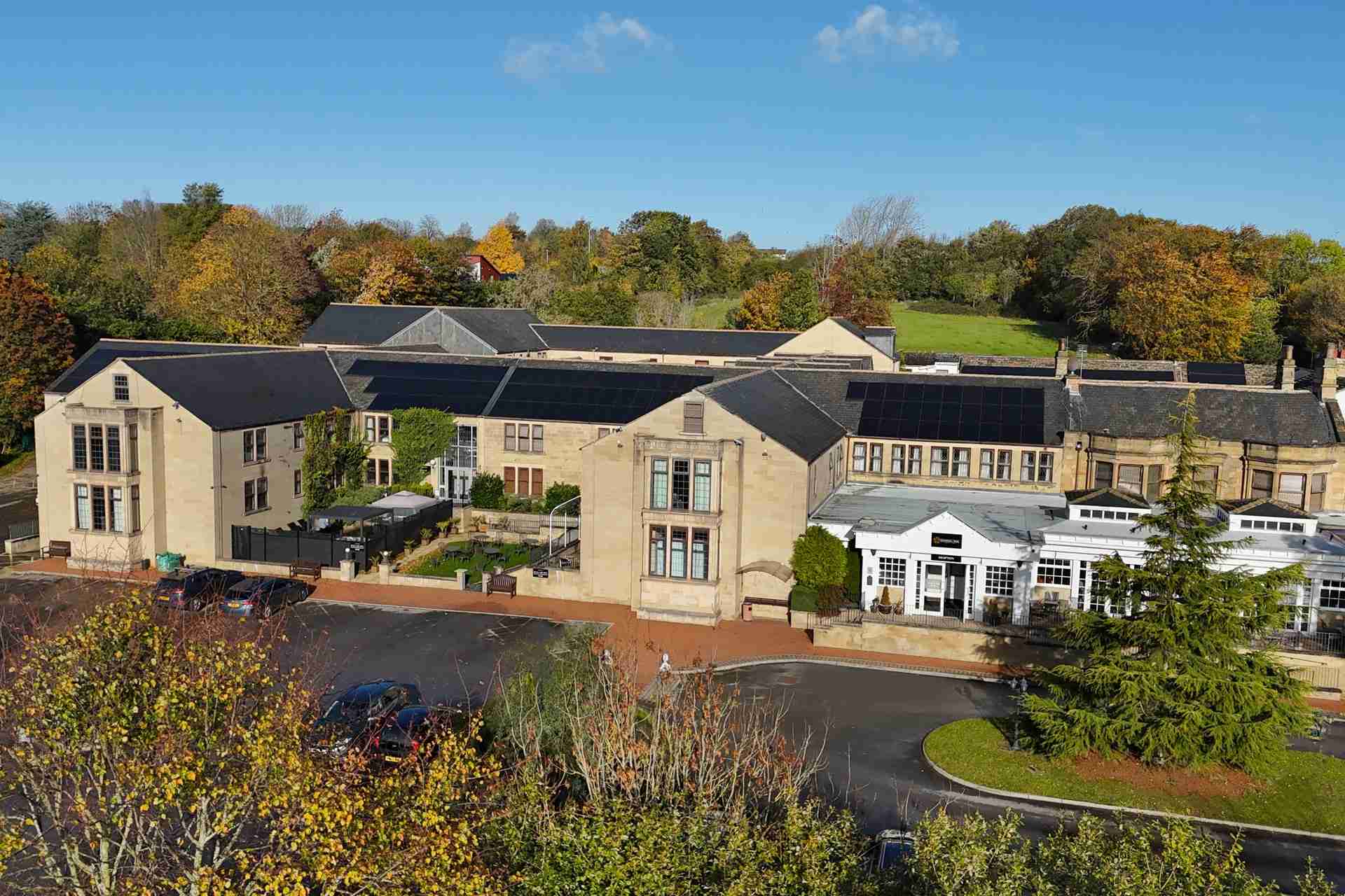 Gomersal Park Hotel wedding venue near BB Wedding Cars