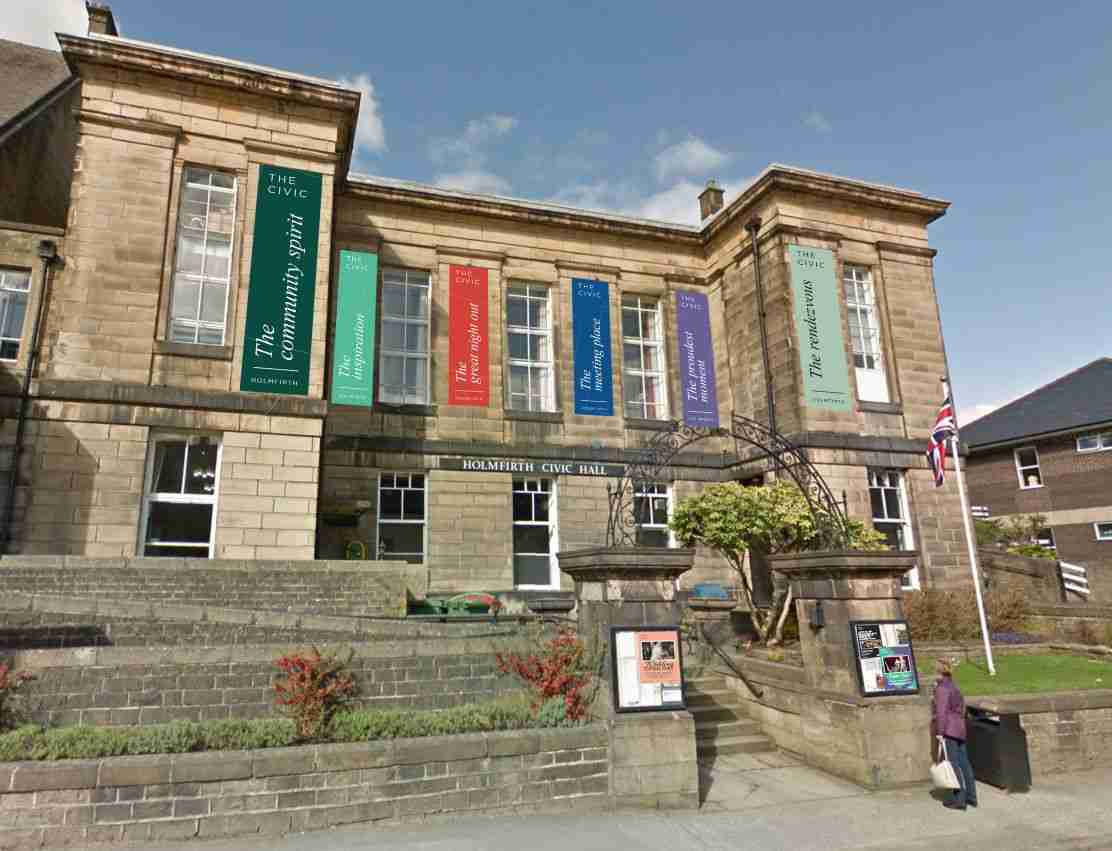 The Civic Holmfirth wedding venue near BB Wedding Cars