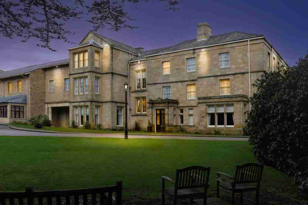 Weetwood Hall Hotel wedding venue near BB Wedding Cars