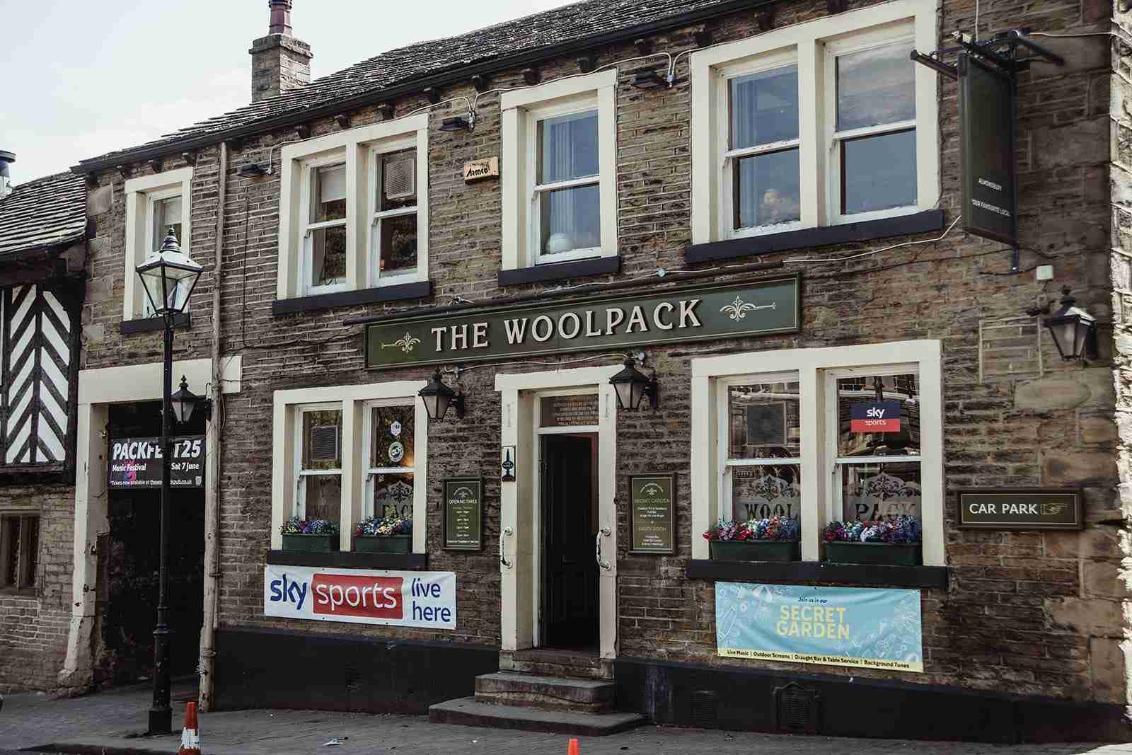 The Woolpack wedding venue near BB Wedding Cars